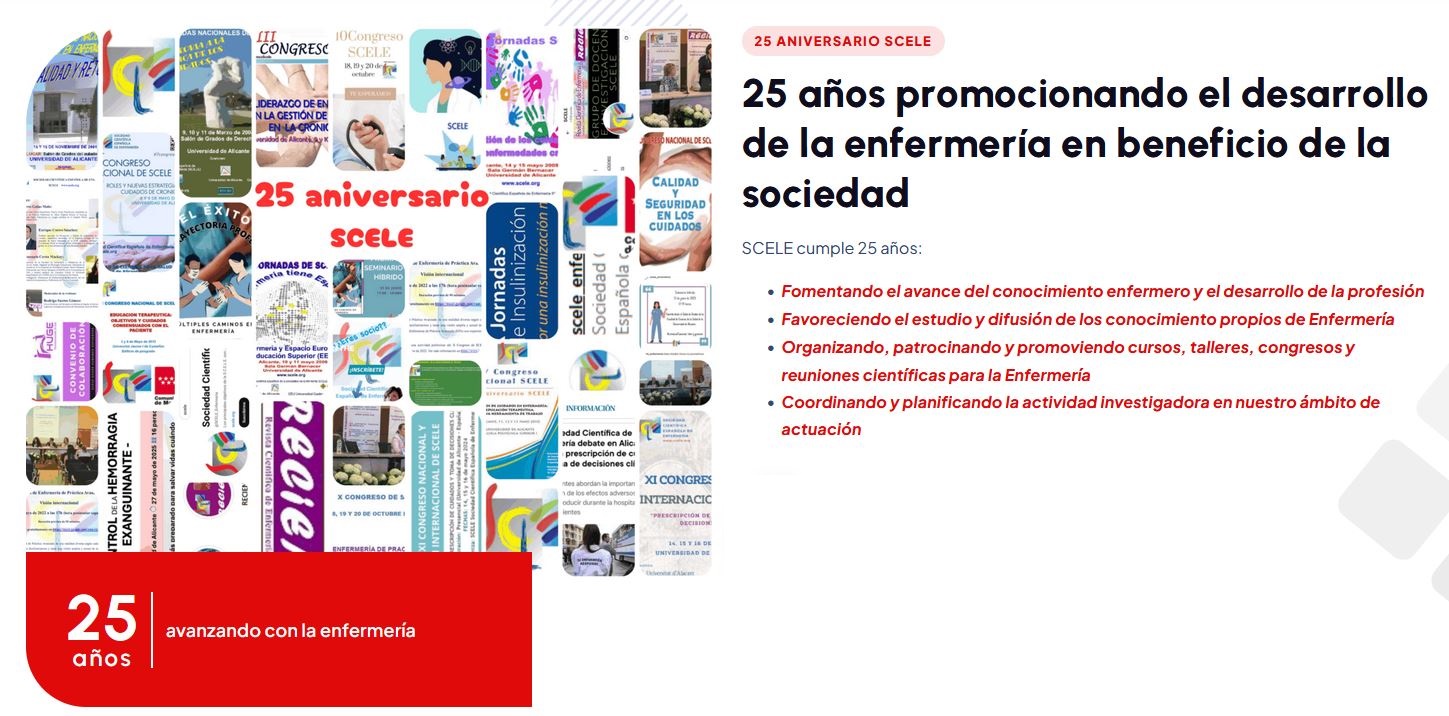 25 Años avanzando con la enfermería