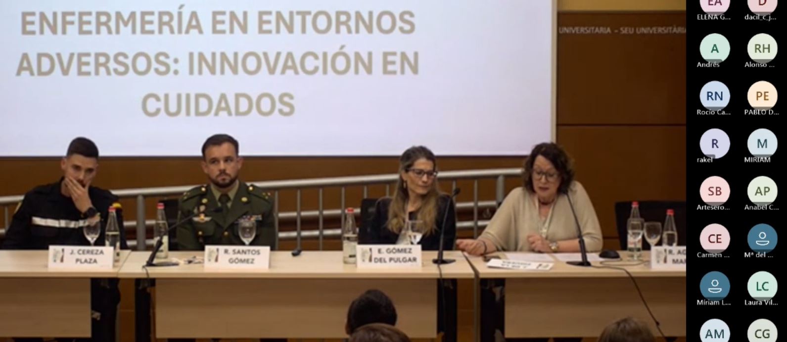 Portada PRIMERA MESA REDONDA: ENFERMERÍA EN ENTORNOS ADVERSOS: INNOVACIÓN EN CUIDADOS